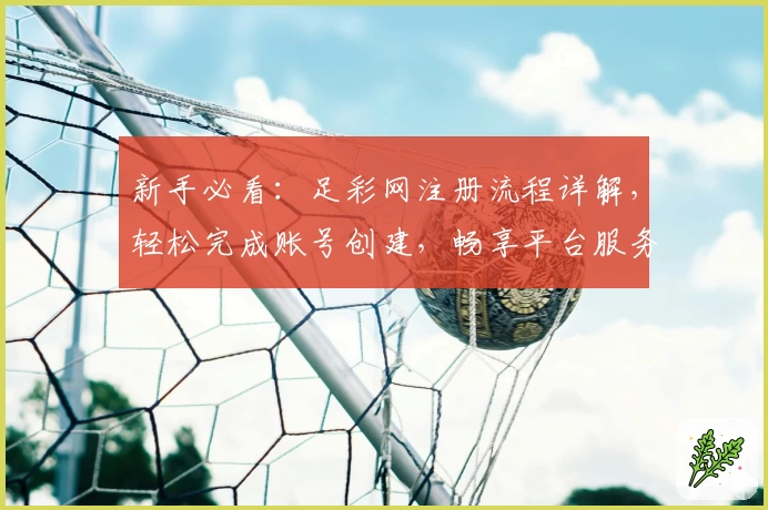 新手必看:足彩网注册流程详解,轻松完成账号创建,畅享平台服务